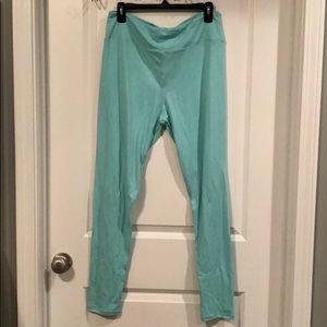 NEW LuLaRoe TC Turquoise Leggings
